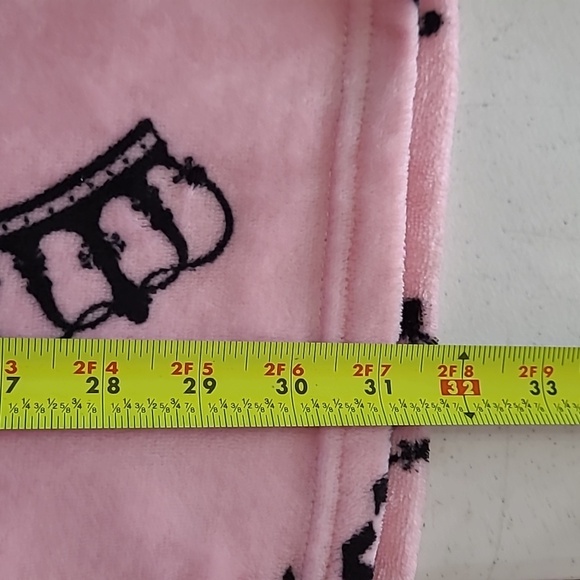 Juicy Couture women's oversized Pink Hoodie Pullover (Sleepwear line) size S/M - Picture 7 of 10